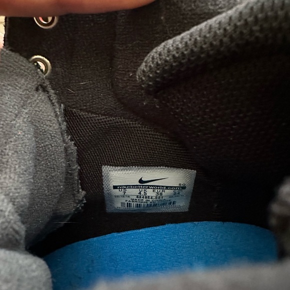 Women’s Nike Sky Hi Sneakerboot 2.0 Black/silver size 7 - Picture 6 of 7